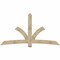 Ekena Millwork Davenport Rough Sawn Timber Gable Bracket, Douglas Fir, 96"W x 52"H x 4"D x 6"F, 13/12 Pitch GBW096X52X0406DAV00RDF - alternate 1
